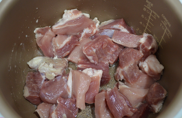 Свинина с картофелем рецепт приготовление в мультиварке