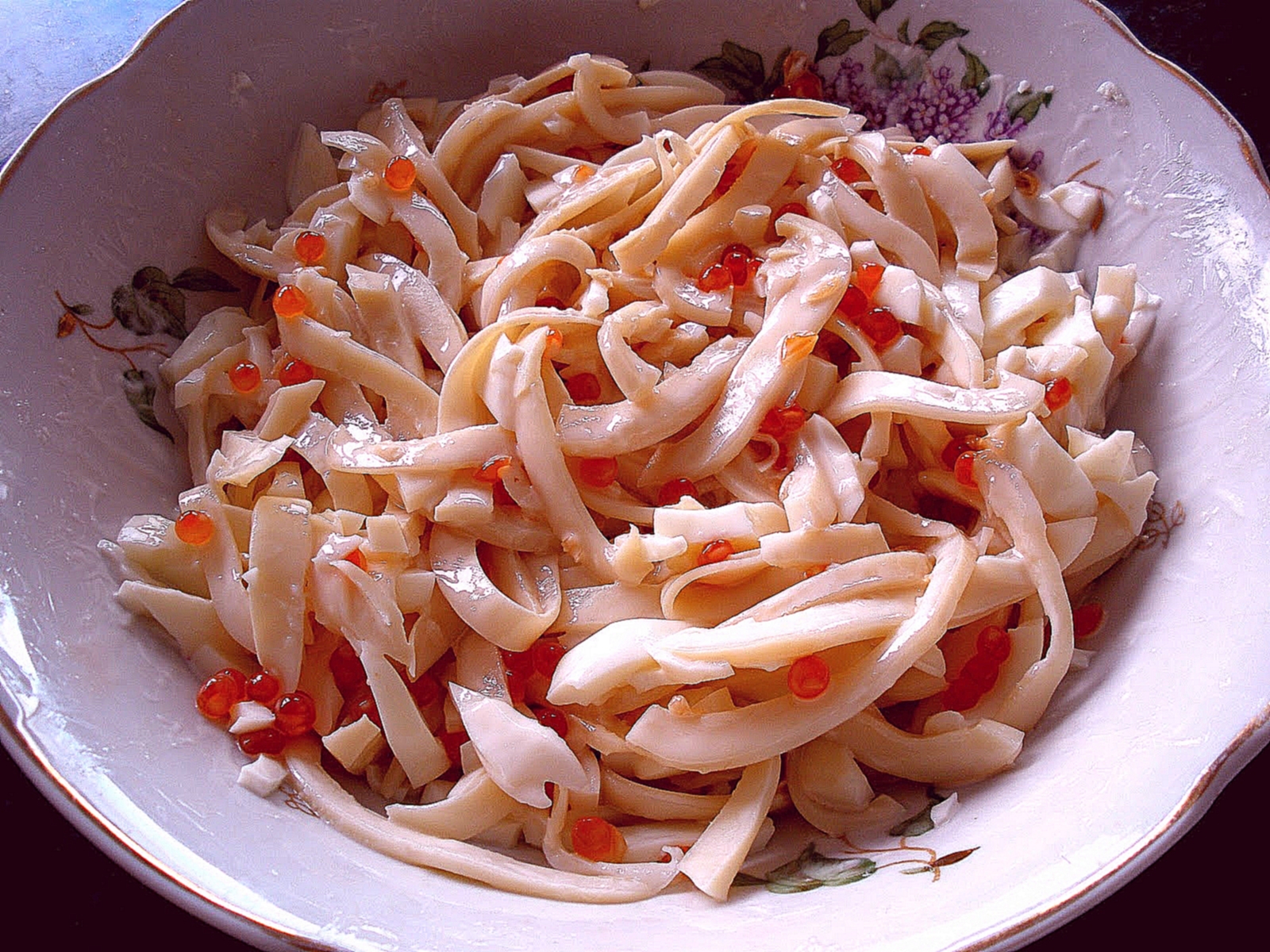 Салат из кальмаров классический рецепт с фото пошагово